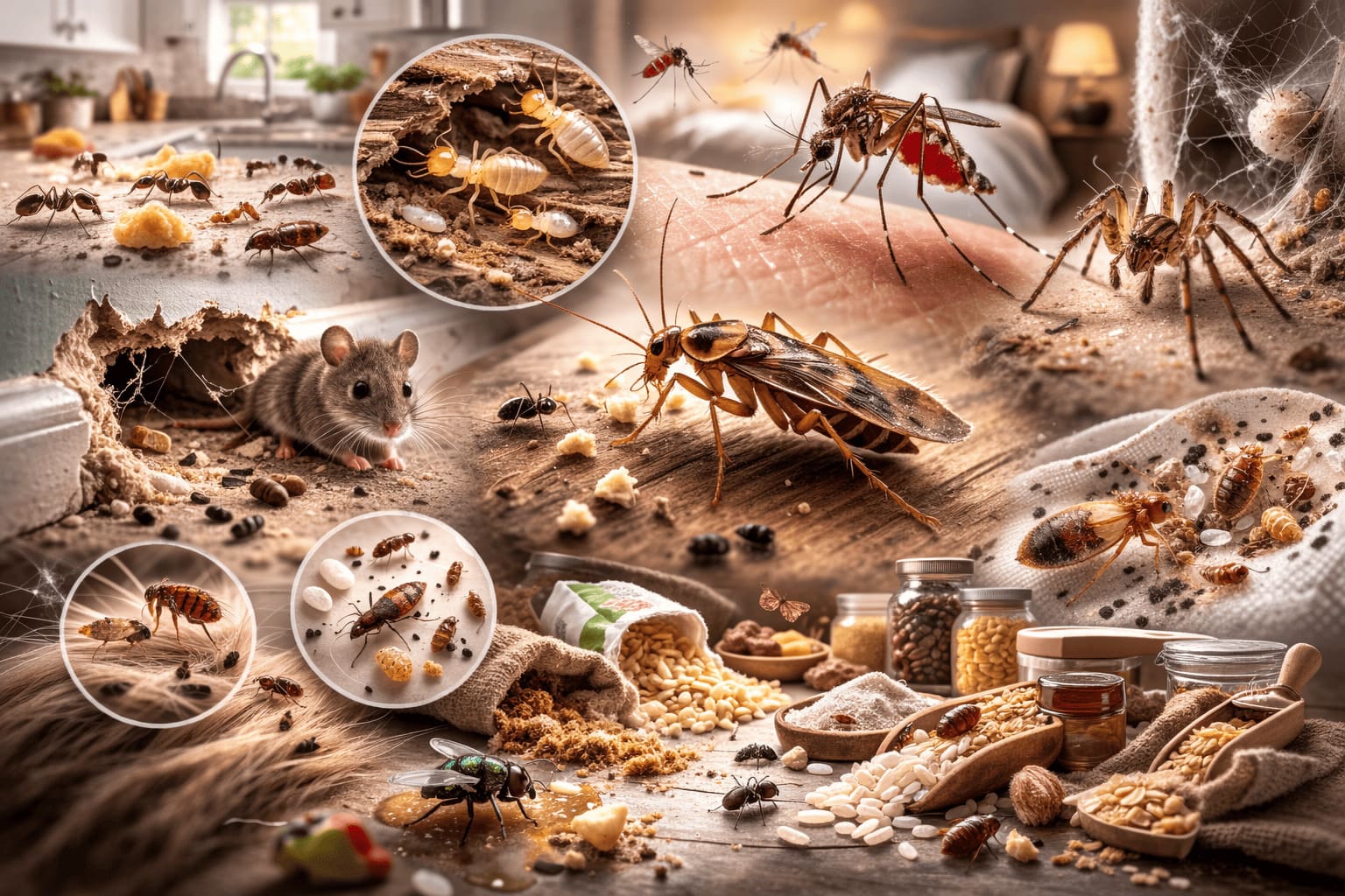 common household pests